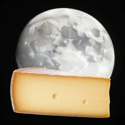 Moon is a cheese and we can't do anything about it