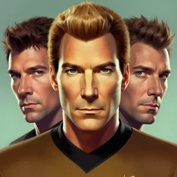 symmetrical - face!! portrait shot of captain kirk from star trek in cyberpunk 2 0 7 7, realistic, professionally, professionally color graded, intricate, elegant, highly detailed, centered, digital painting, artstation, concept art, smooth, sharp focus, illustration, artgerm, tomasz alen kopera, peter mohrbacher, donato giancola, joseph christian leyendecker, wlop, boris vallejo