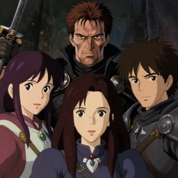 film still dnd movie, kate beckinsale thief arnold schwarzenegger paladin liv taylor mage justim timberlake bard playing in dnd, finely detailed features, closeup at the faces, perfect art, gapmoe yandere grimdark, trending on pixiv fanbox, painted by greg rutkowski makoto shinkai takashi takeuchi studio ghibli, akihiko yoshida