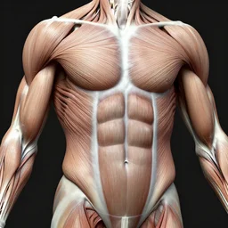normal map of a musculus body, abs, 3 d, texture map, technical texture, 3 d model, 3 d artist, rendered