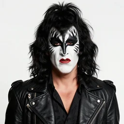 Richard Dawkins as a member of Kiss