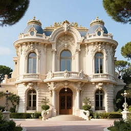 Belle époque mansion in the French Riviera, designed by Charles Garnier