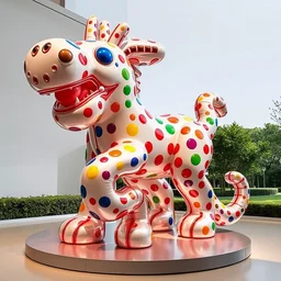 sculpture by jeff koons and!!! junji ito!!!