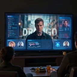 netflix show called drongo, television, interface