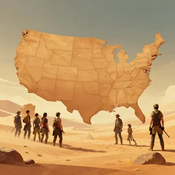 photo the last us part 2 desert : 5 4 k rtx hdr volume light concept studio matte painting environement digital illustration fanart artstation by eytan zana and balazs agoston, jad saber, aaron limonick, pablo dominguez and florent lebrun and robby johnson