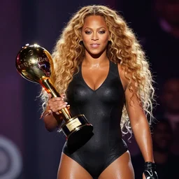 super muscular beyonce wins bodybuilding competition while having a stroke