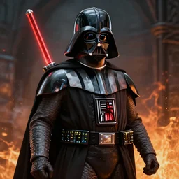 darth vader but he didnt burn, accurate, art station, fantasy art, art, realistic, intricate, detailed, 4 k