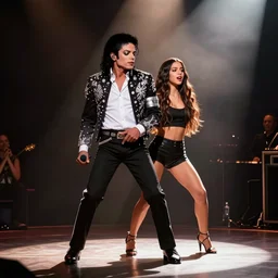 michael jackson performing with olivia rodrigo