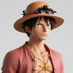 one piece luffy as a real person, highly detailed portrait, realistic, octane render, cinematic, elegant, artgerm