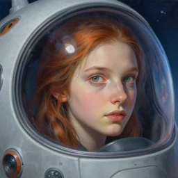 Portrait of amogus in a spaceship, by Anna Dittmann and Ilya Kuvshinov, fantasy, high detail, elegant, digital painting, natural light, vibrant, intricate, textured skin, highly detailed, artstation, sharp, focus, illustration, Nikolay Makovsky