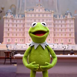 Kermit the Frog, from The Grand Budapest Hotel (2014)