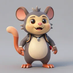 a 4 th grade yearbook photo of junkrat from overwatch