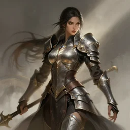 female warrior, passion, bravery, intricate armour costumes, light and shadow effects, intricate, highly detailed, digital painting, art station, concept art, smooth, sharp focus, illustration, art by wlop