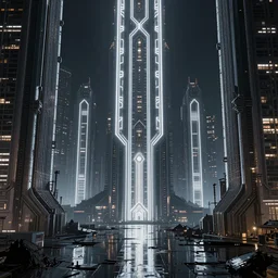 pixelated concept art, octane render, a brooding, dystopian city ruins, reflections, volumetric neon lighting, dramatic, white neon glow, 8 k, ultra - hd, insanely detailed and intricate, hypermaximalist, brutalist habitat 6 7, elegant, ornate, by gerald brom, by syd mead, akihiko yoshida, doug chiang, cinematic