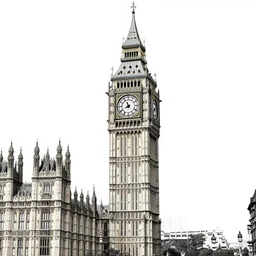 big ben line art by stephen wiltshire