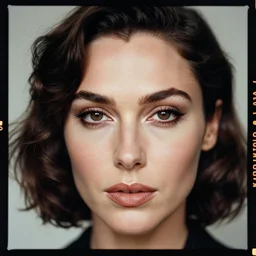 kodak portra 4 0 0, 8 k, highly detailed, britt marling style, mario testino style, 3 / 4 photographic close - up face of a beautiful gal gadot with 1 9 2 0 s hairstyle, 1 9 2 0, 1 9 2 0 s style, symmetrical, hasselblad x 1 d - 5 0 c, medium format, soft light