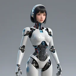 breathtaking symbiosis of man and cyborg, beautiful girl, 3 d, ultra nd, 4 k, detailing