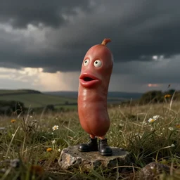 little mr sausage lips by richard hargreaves