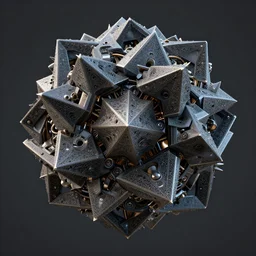 a fractal mandelbulb being by alex gray, concept art, sharp angles, robot, octane render, 8 k, unreal engine
