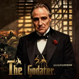 gillian anderson as the godfather, rebrandt painting