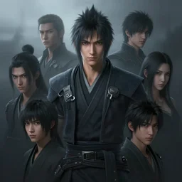 dark foggy sharp hq rendering, reaistic, final fnatasy semirealism, semirealism, asian character portrait, beautiful concept art, appealing character, painterly, fanart, highly detailed in the style of wlop by ilya kuvshinov, wenjun lin, sakimichan, stanley artgerm lau, wlop, james jean, angular asymmetrical design, chinese artist, art style by nixeu, artstationhd