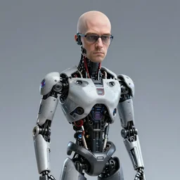 jesse pinkman cyborg. cyberpunk. detailed professional 3 5 mm photo.