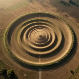 crop circles symbol attracting luck, masterpiece, aerial view, ultra realistic, smooth shading, ultra detailed, high resolution, cinematic, unreal 6,, fine details, studio lighting, subtle shadows, photorealism, hyper realism, octane render, hyper detailed, canon eos r 3, f / 1. 4, iso 2 0 0, 1 / 1 6 0 s, medium shot, 8 k,