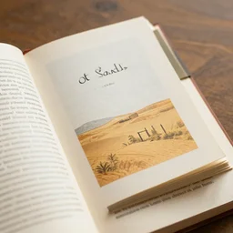 the book of sands by jorges luis Borges. 4K photography