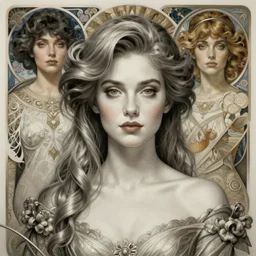 Natalie Dormer, intricate, elegant, highly detailed, digital painting, artstation, concept art, smooth, sharp focus, illustration, art by artgerm and greg rutkowski and alphonse mucha,