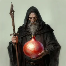 onion sorcerer by John Kenn Mortensen