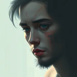 anxious. highly detailed, digital painting, artstation, abstract art, smooth, sharp focus, illustration, unreal engine 5, 8 k, art by malevich and greg rutkowski and el lissitzky