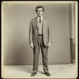 bowser, portrait, full body, symmetrical features, silver iodide, 1 8 8 0 photograph, sepia tone, aged paper, sergio leone, master prime lenses, cinematic