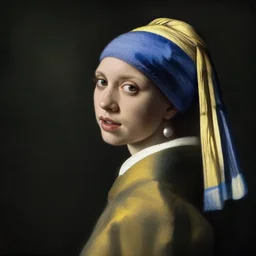 1 7 th century portrait oil painting, scarlett johansson, realistic, expressive emotions, johannes vermeer, cinematic lighting, unreal, natural tpose