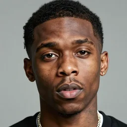 lil uzi vert with short legs, realistic, 8 k, ultra details, highly detailed face, sharp focus