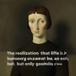 the realization that life is absurd cannot be an end, but only a beginning by rene magritte