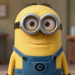 A withered wrinkly old minion
