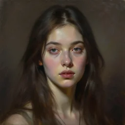 a beautiful woman, painted by artgerm and tom bagshaw, fantasy art, dramatic lighting, highly detailed oil painting