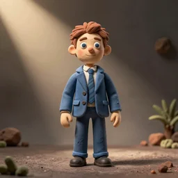 marine lepen claymation