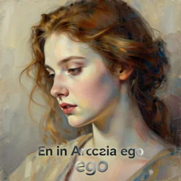 Et in Arcadia ego, abstract, masterpiece, hyperdetailed, very sharp, award winning