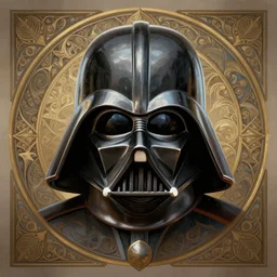 perfectly - centered - portrait of a templar knight helmet design inspired by darth vader, intricate, highly detailed, digital painting, artstation, concept art, smooth, sharp focus, illustration, unreal engine 5, 8 k, art by artgerm and greg rutkowski and alphonse mucha