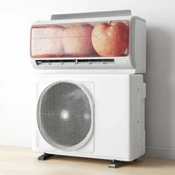 a spiny apple combined air conditioner