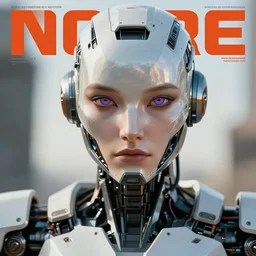 portrait of a futuristic fantasy robot, digital art, natural light, sharp, detailed face, magazine