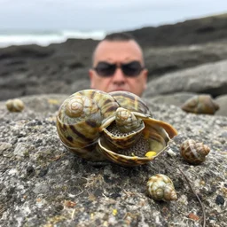 they have very tasty snails, rock said, much more since you such scowl