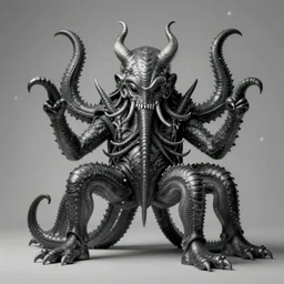 portrait of cthulhu by greg rutkowski in the style of egon schiele
