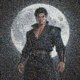 Dio Brando posing dramatically with a full moon behind him, made by Stanley Artgerm Lau, WLOP, Rossdraws, ArtStation, CGSociety, concept art, cgsociety, octane render, trending on artstation, artstationHD, artstationHQ, unreal engine, 4k, 8k,