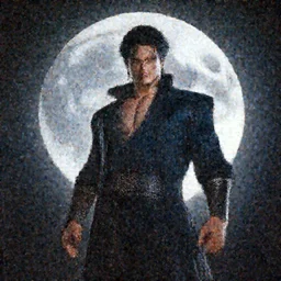Dio Brando posing dramatically with a full moon behind him, made by Stanley Artgerm Lau, WLOP, Rossdraws, ArtStation, CGSociety, concept art, cgsociety, octane render, trending on artstation, artstationHD, artstationHQ, unreal engine, 4k, 8k,
