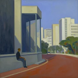 sao paulo painted by edward hopper