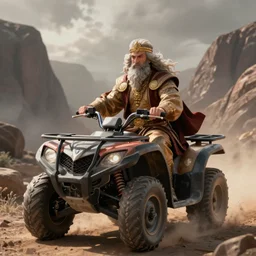 lord farquad on a quad, animation concept