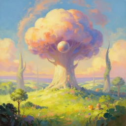 a surreal, beautiful alternate dimension | | digital painting by james gurney, trending on artstation
