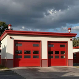 a fire station